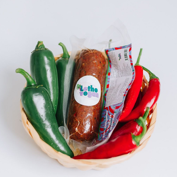 Lethe Şili Jalepenolu Vegan Sucuk 150gr