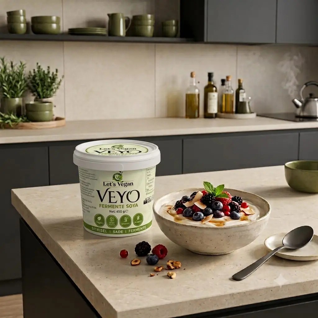 Let's Vegan Veyo Fermente Soya Yoğurdu 450gr