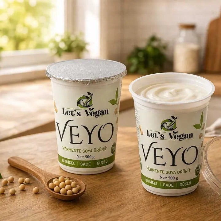 Let's Vegan Veyo Fermente Soya Yoğurdu 500gr