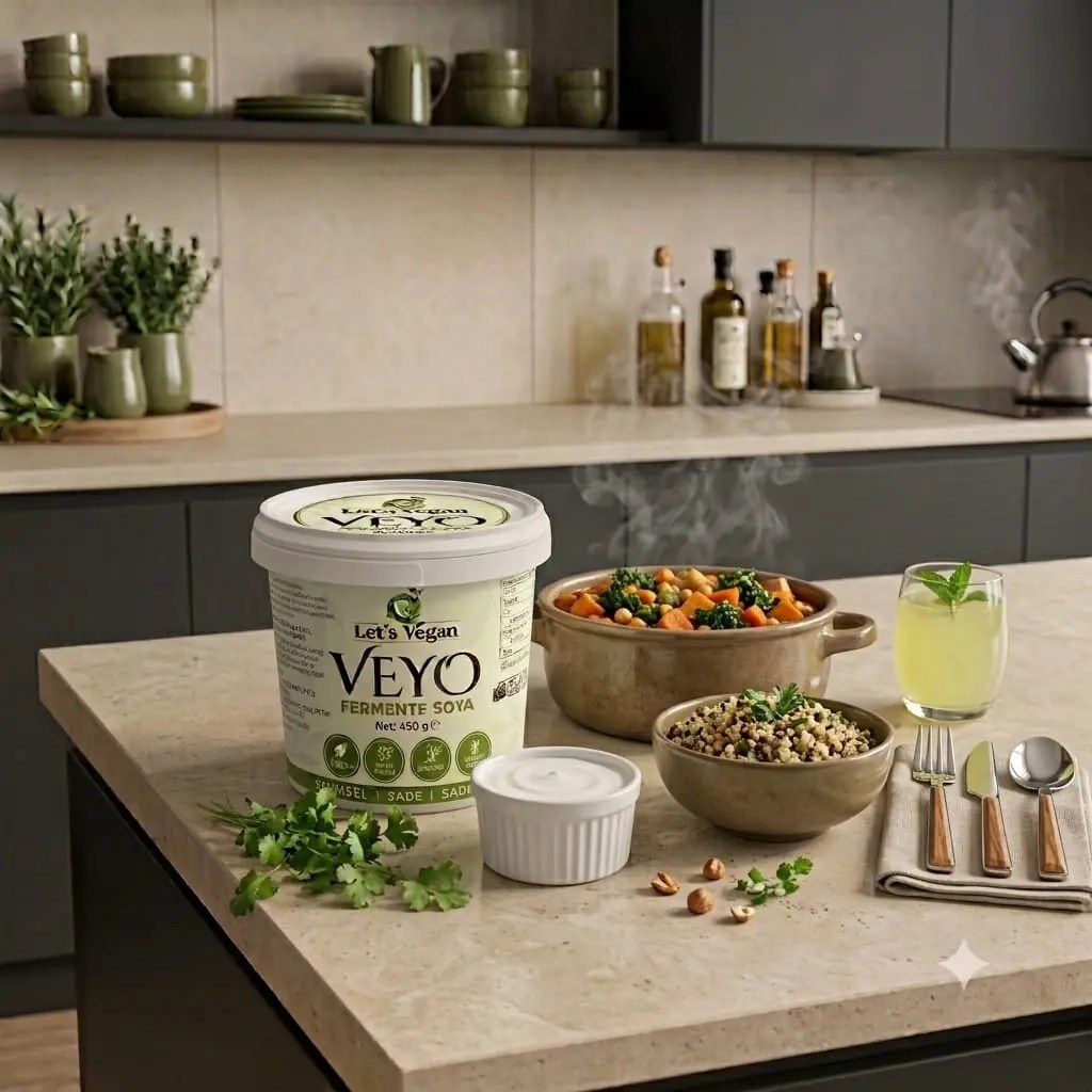 Let's Vegan Veyo Fermente Soya Yoğurdu 450gr