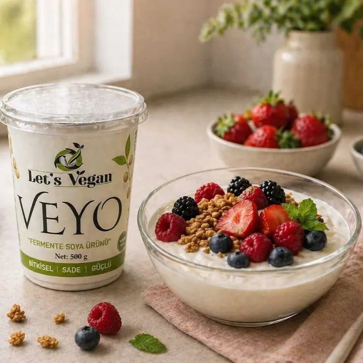 Let's Vegan Veyo Fermente Soya Yoğurdu 500gr