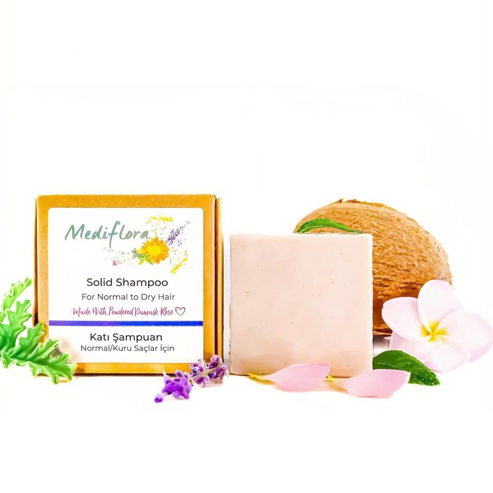 Normal ve Kuru Saçlar İçin Katı Şampuan