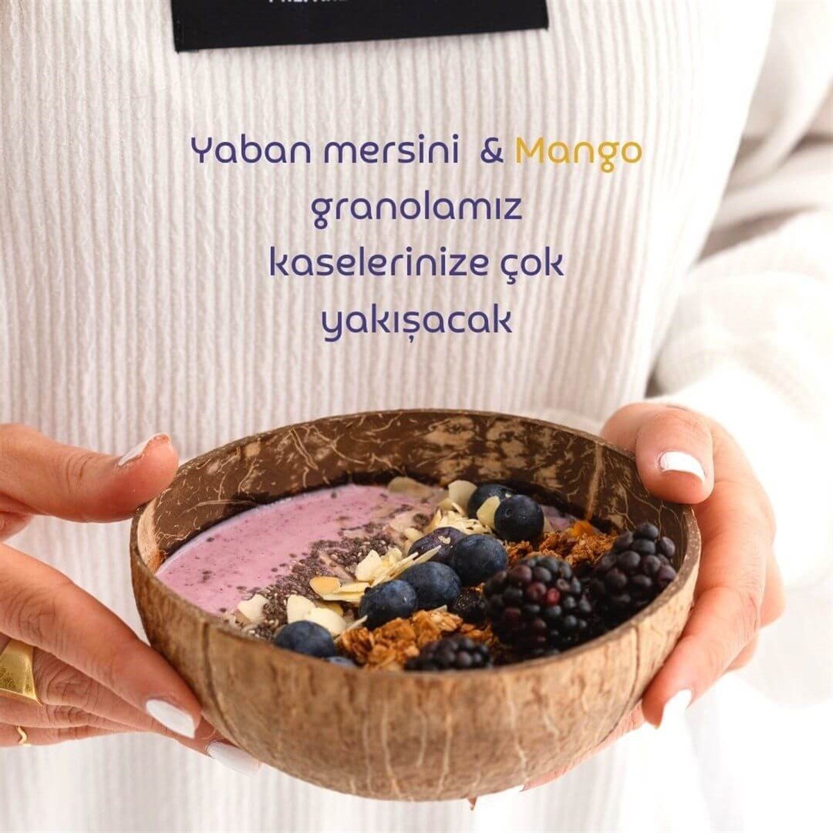 Glutensiz Yaban Mersini Mango Granola 250gr