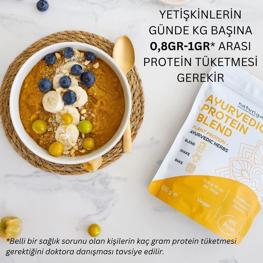 Naturiga Ayurvedik Protein Karışımı 250gr