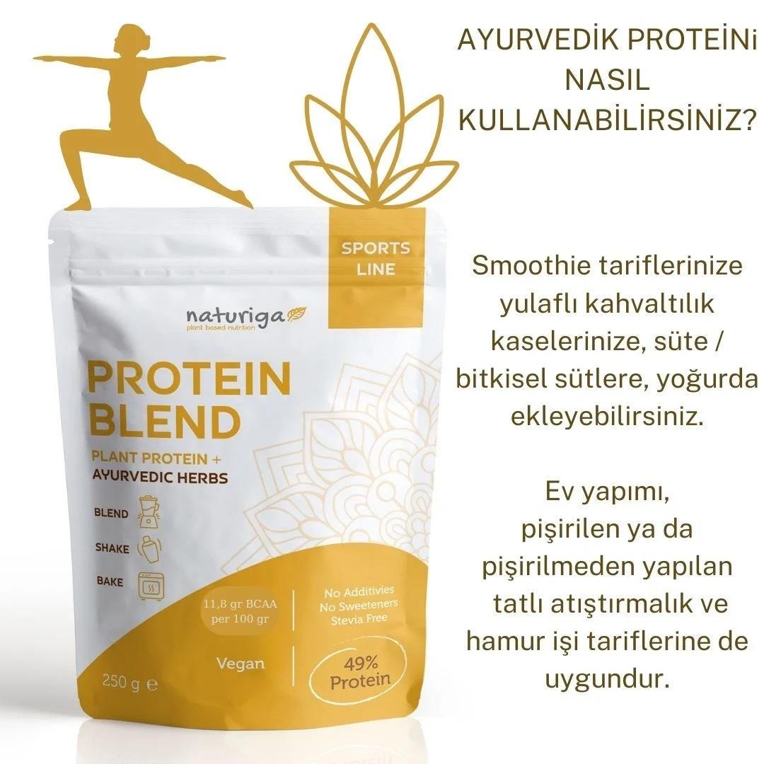 Naturiga Ayurvedik Protein Karışımı 250gr