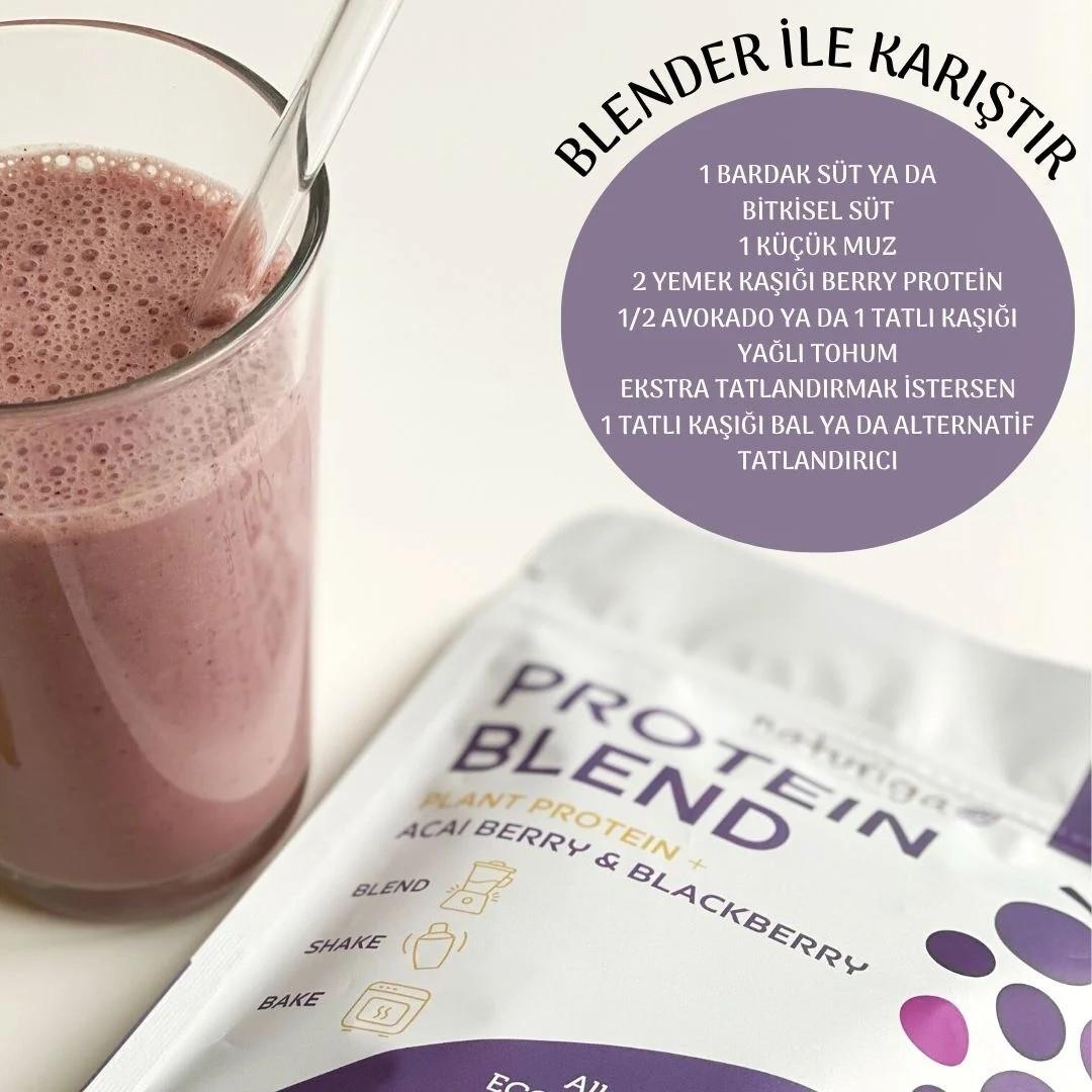 Naturiga Berry Protein Karışımı - Berry Protein 250gr