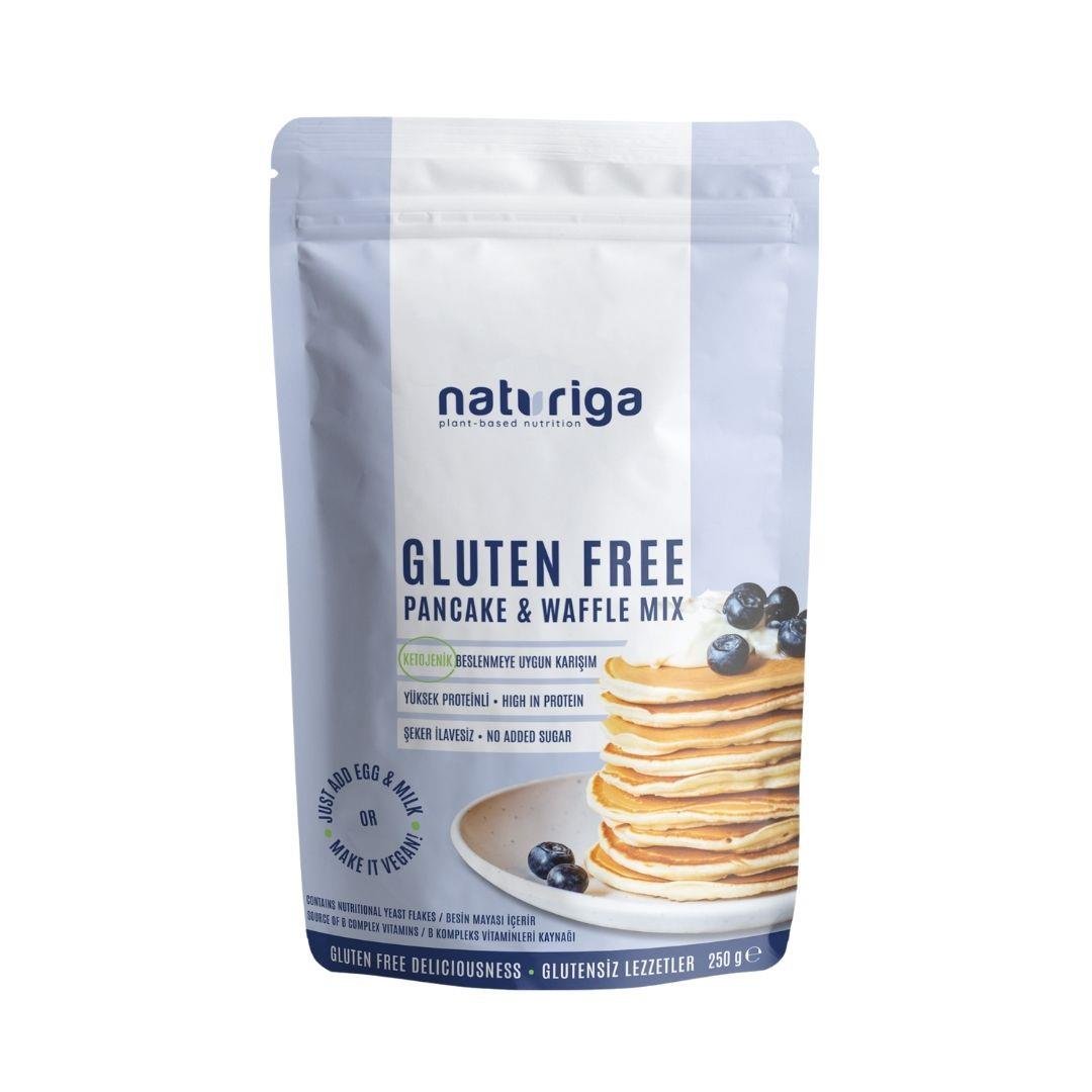 Naturiga Ketojenik Pancake ve Waffle Mix 250gr