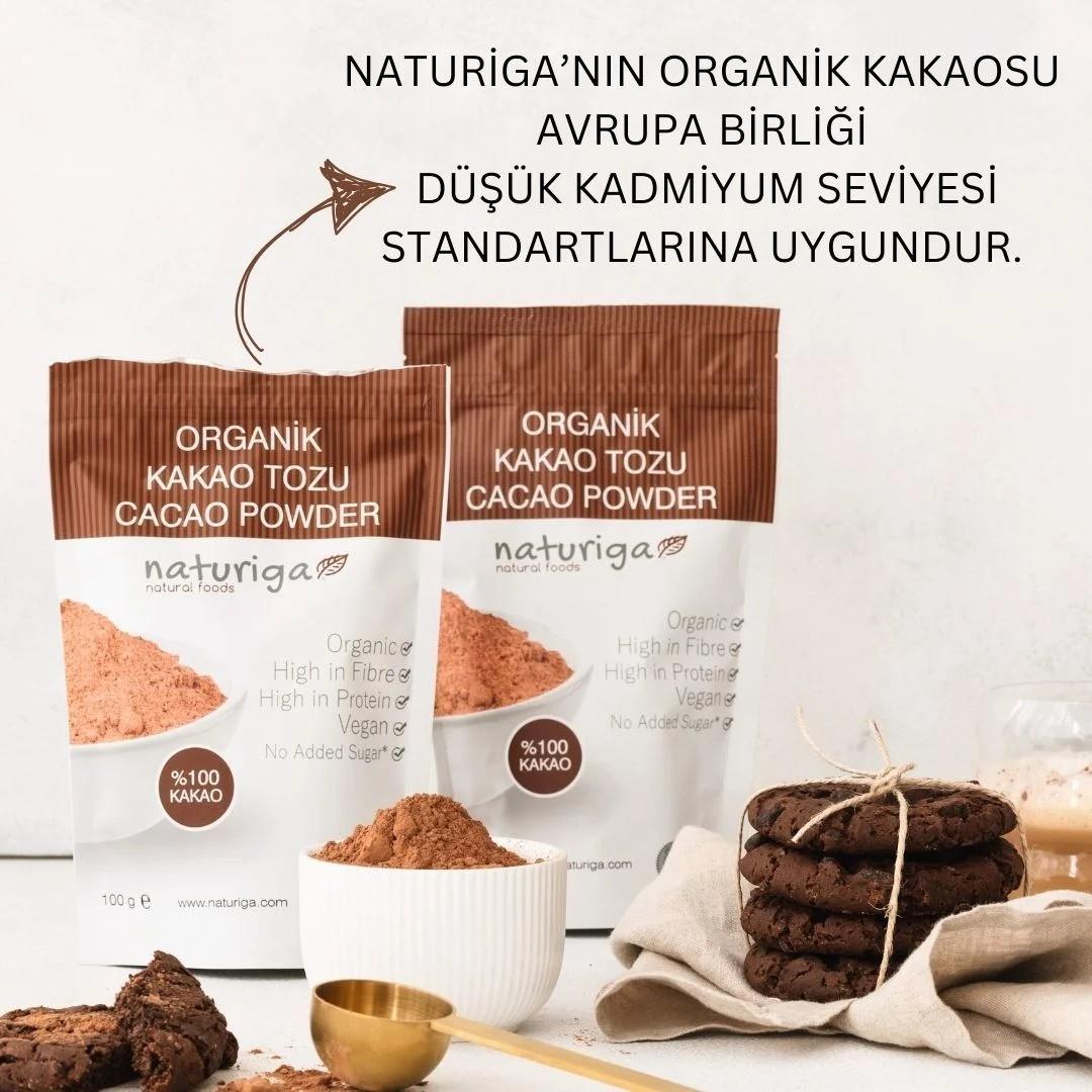 Naturiga Organik Kakao Tozu 100gr