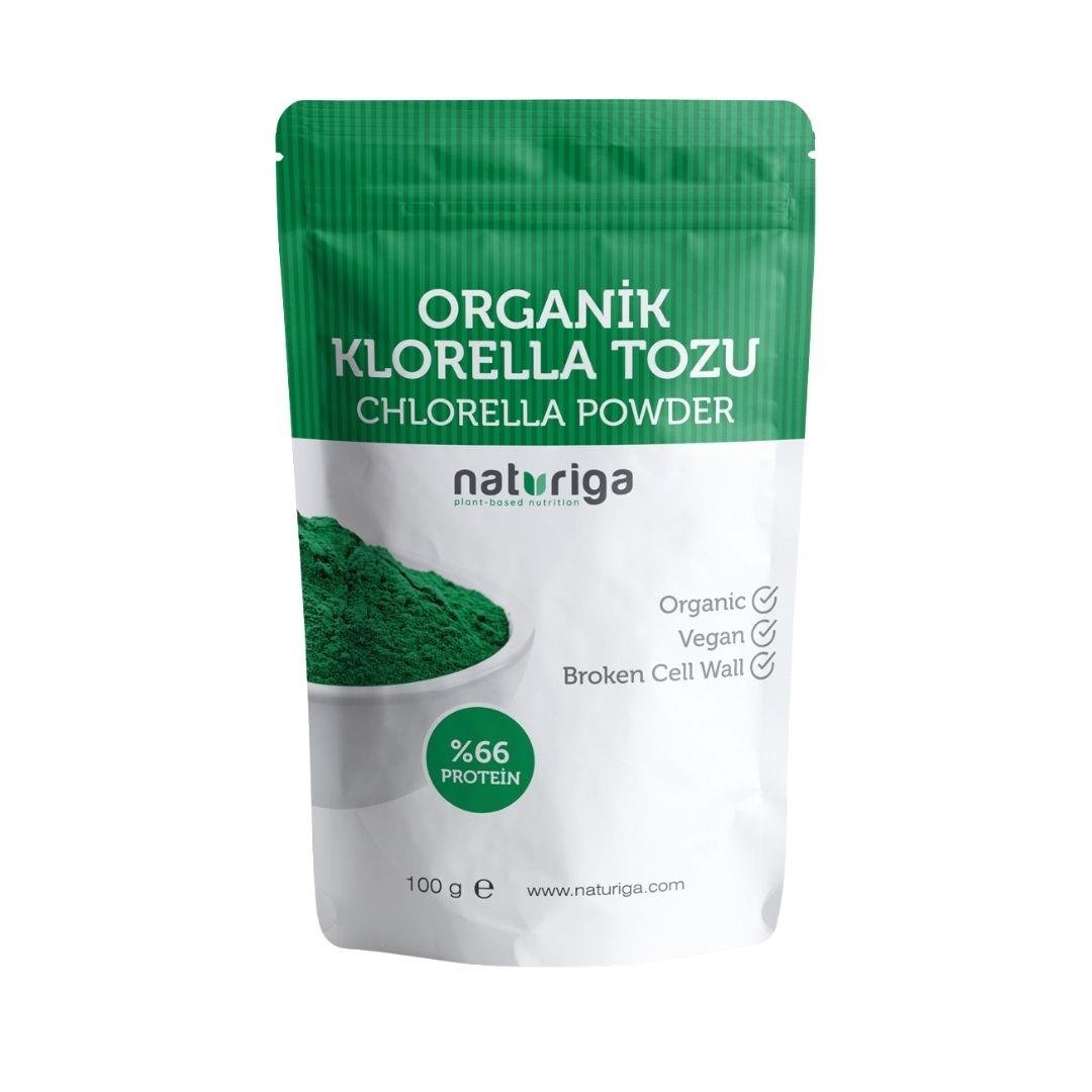 Naturiga Organik Klorella Tozu 100gr