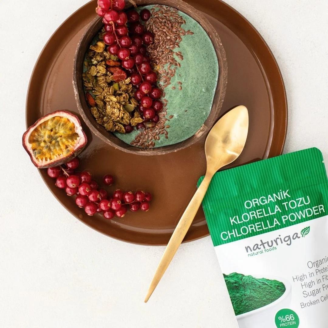 Naturiga Organik Klorella Tozu 100gr