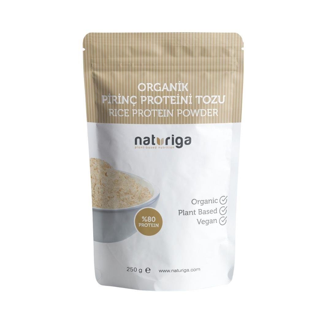 Naturiga Organik Pirinç Proteini Tozu 250gr