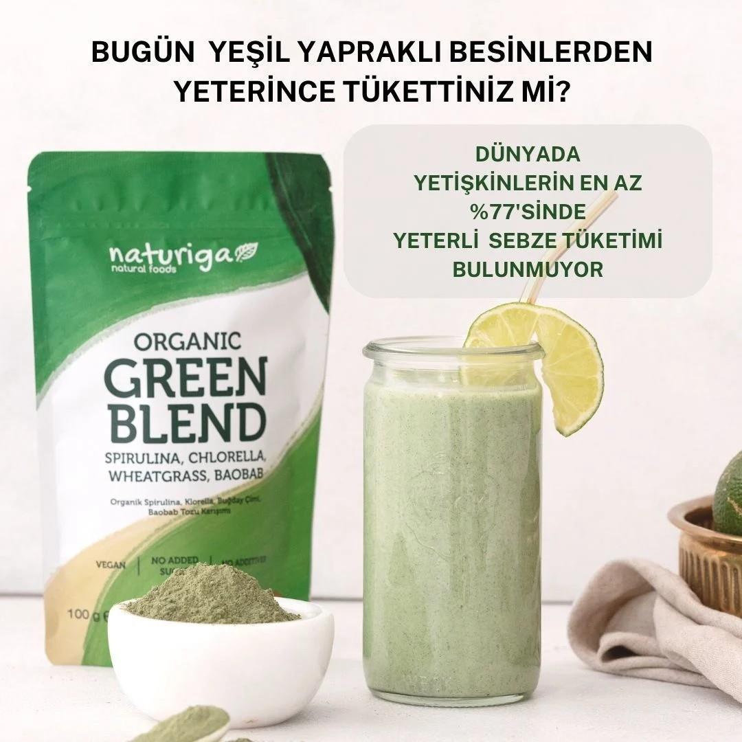 Naturiga Organik Yeşil Karışım 100gr