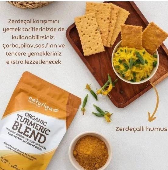 Naturiga Organik Zerdeçal Karışımı 75gr