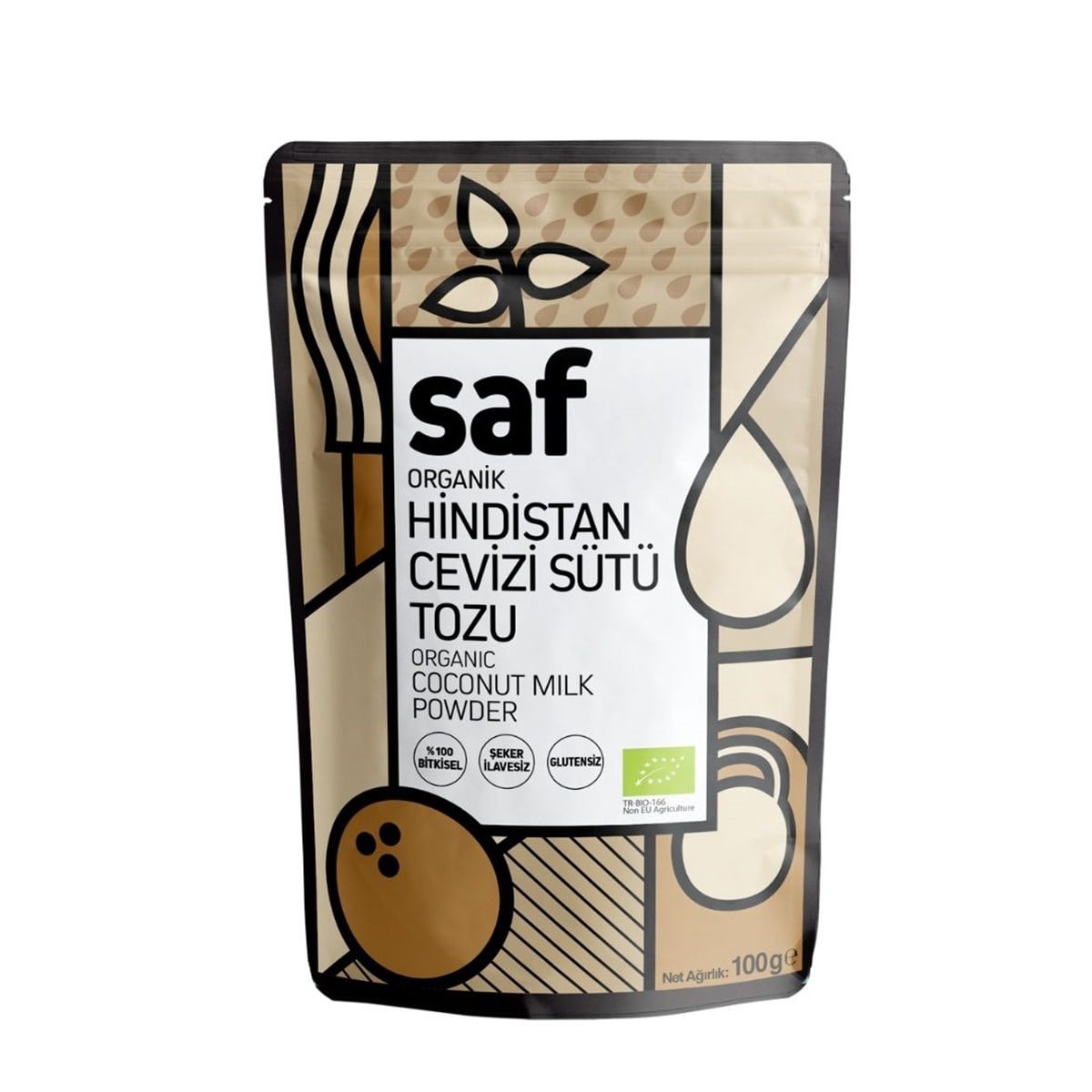 Organik Hindistan Cevizi Sütü Tozu 100 gr