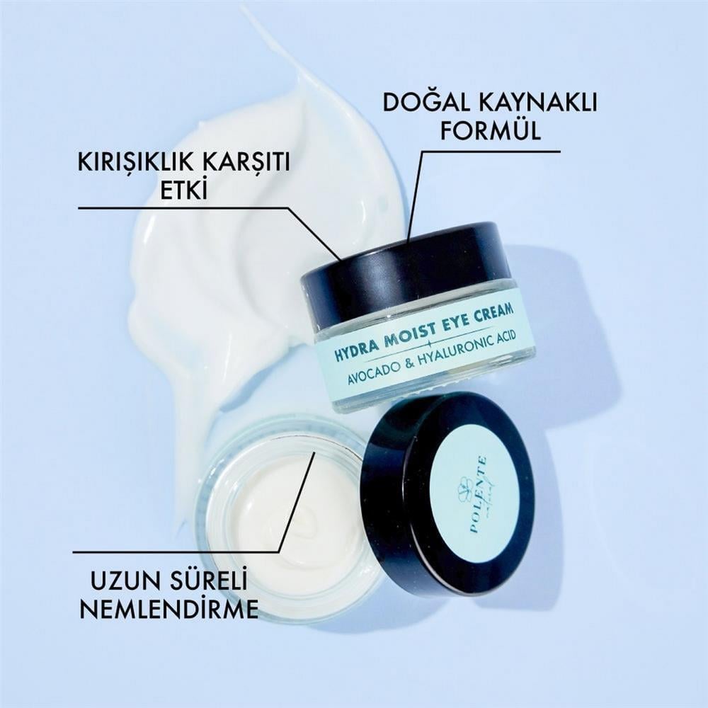 HYDRA MOIST EYE CREAM- Avokado & Hyalüronik Asit Nemlendirici Göz Kremi