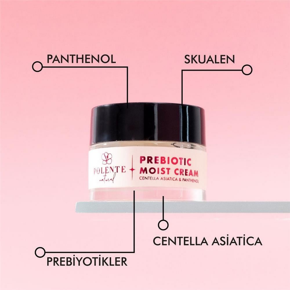 Prebiotic Moist Cream - Cica & Panthenol Yoğun Nemlendirici Prebiyotik Yüz Kremi (50 ml)