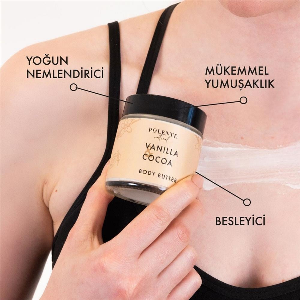 Vanilya & Kakao Body Butter / Yoğun Vücut Nemlendiricisi (100 ml)
