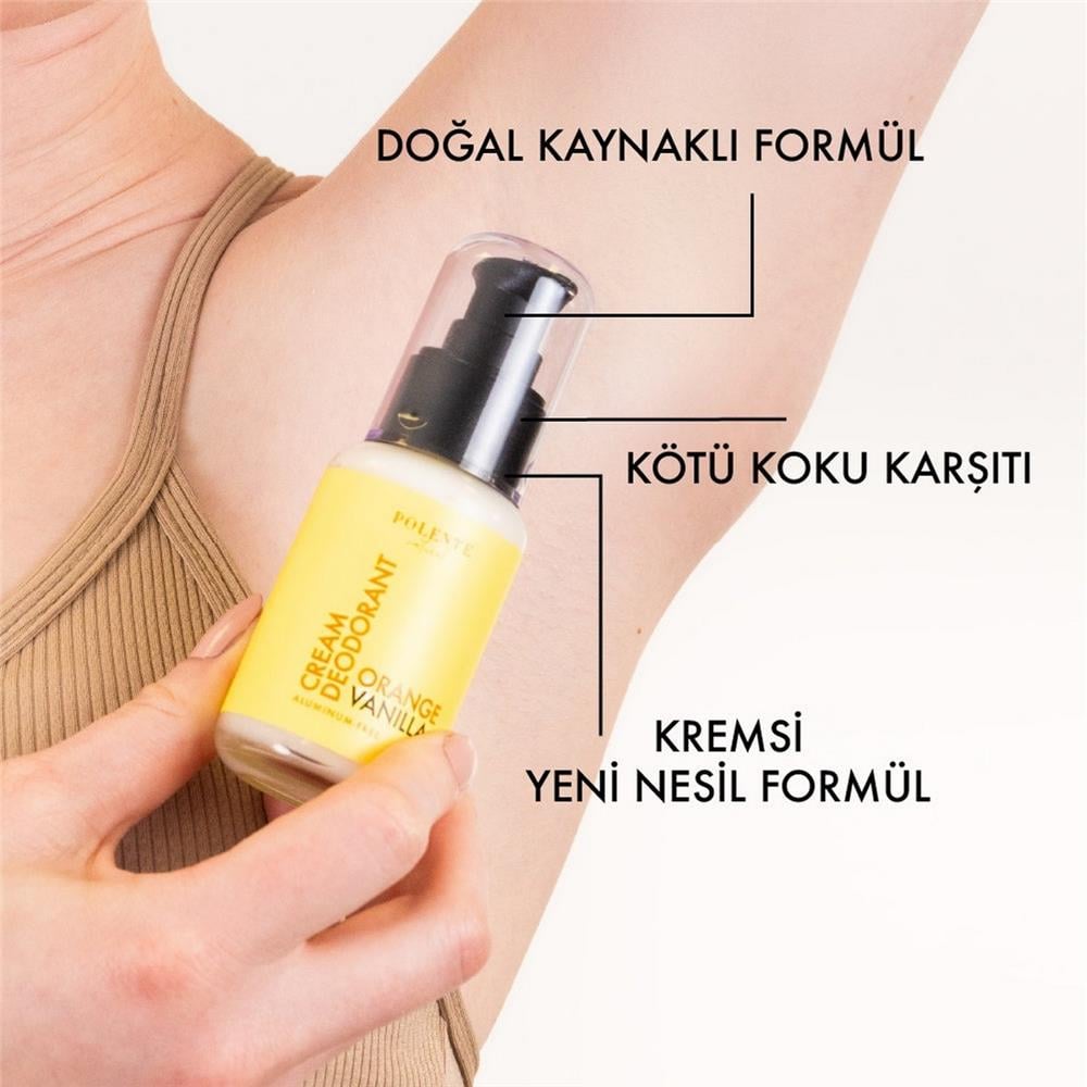 Vanilya & Portakal Krem Deodorant (50 ml)