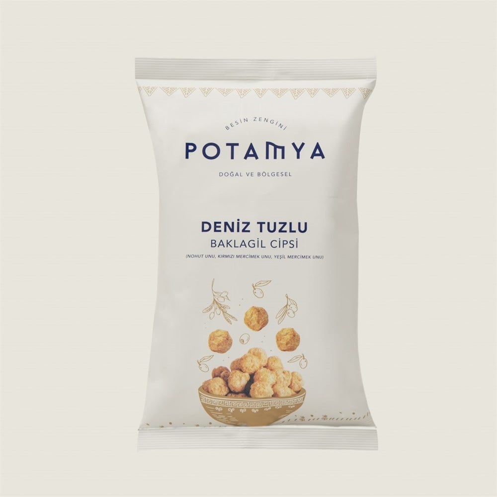Potamya Deniz Tuzlu Baklagil Cipsi 50gr