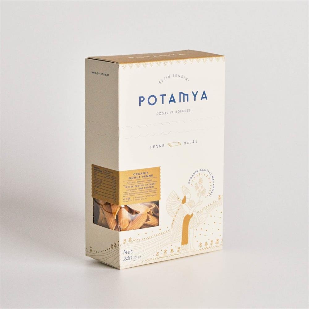 Potamya Organik Nohut Penne 240gr