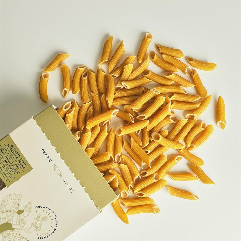 Potamya Organik Yeşil Mercimek Penne 240gr