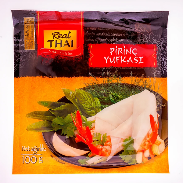 Real Thai Pirinç Yufkası - Spring Roll Wrapper 100gr
