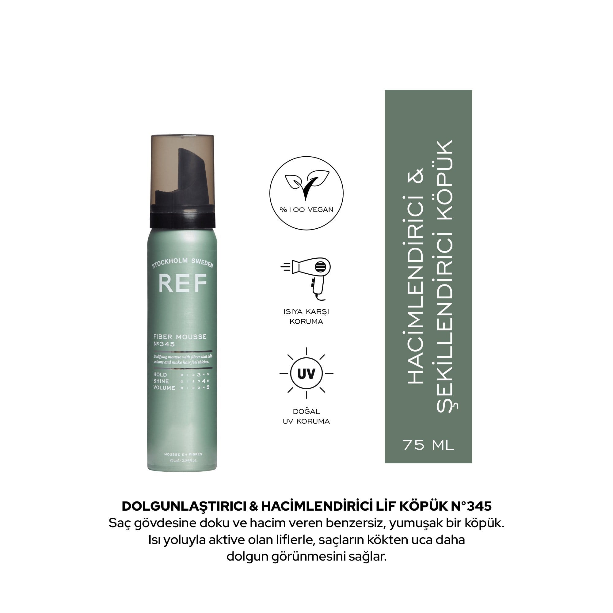 Fiber Mousse No345 250ml