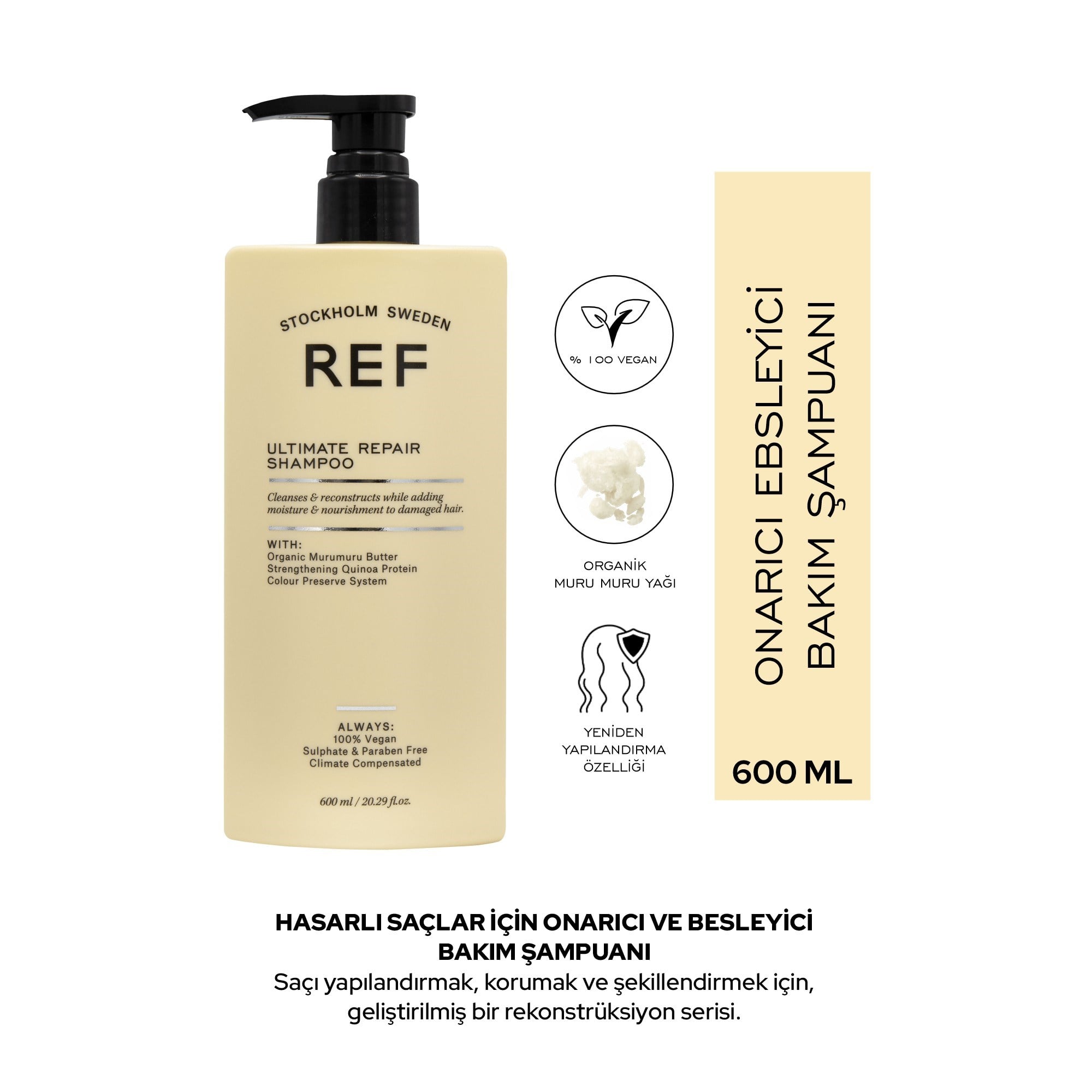 Ultimate Repair Shampoo 600 ml