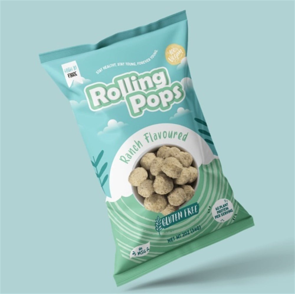 Rolling Pops Glutensiz Ranch Soslu Cips 56gr