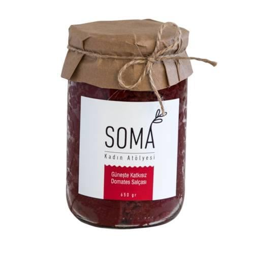 Güneşte Kurutulmuş Domates Salçası Katkısız Ev Yapımı 650gr