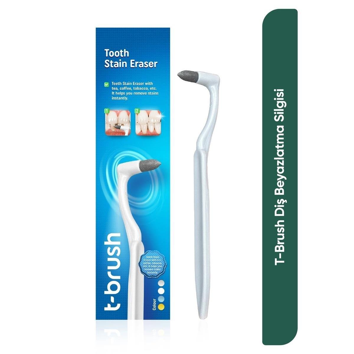 T-Brush Diş Beyazlatma Silgisi Kırmızı