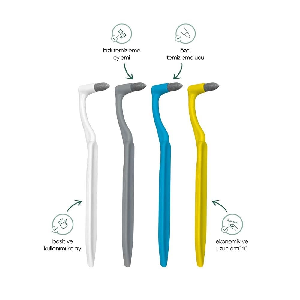 T-Brush Diş Beyazlatma Silgisi Sarı