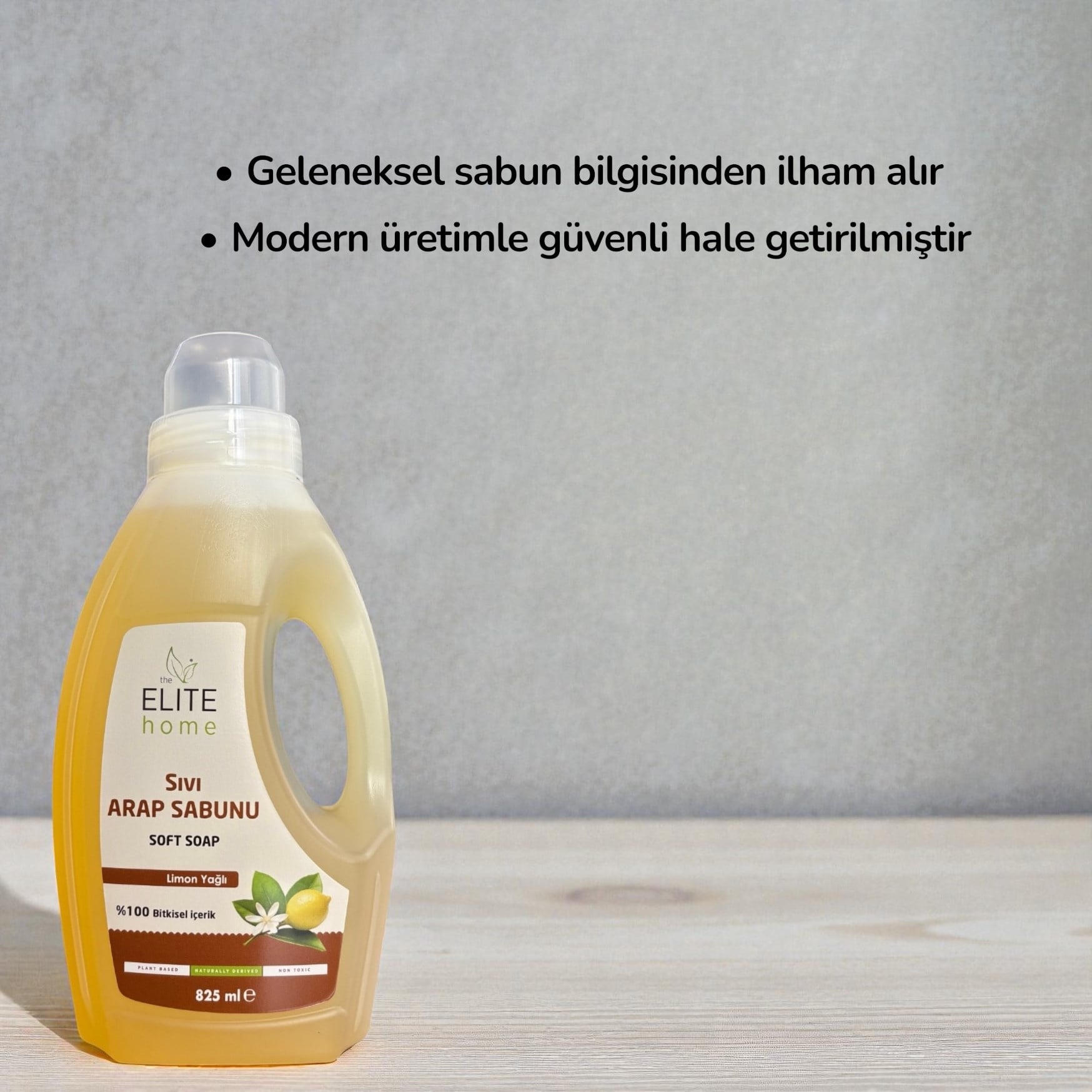 Sıvı Arap Sabunu 825ml - Limon Yağlı