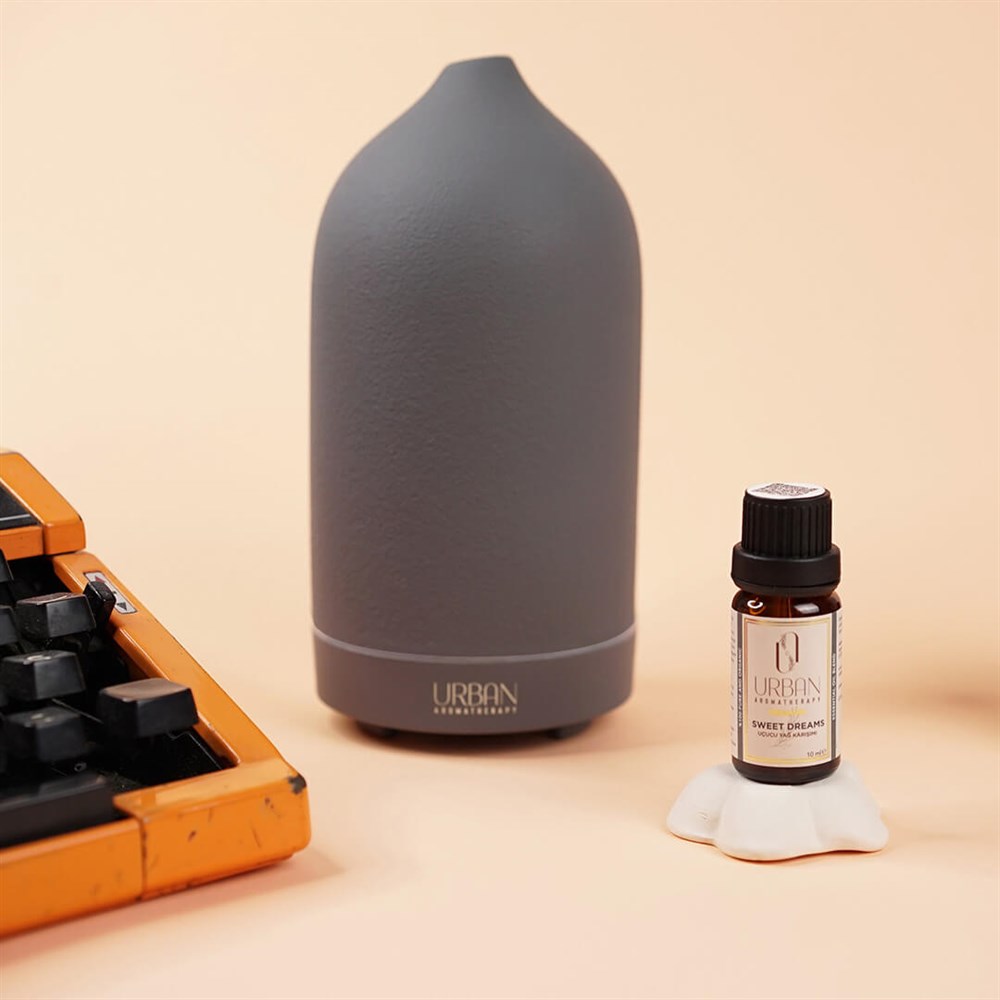 Ceramic Aroma Diffuser - Grey