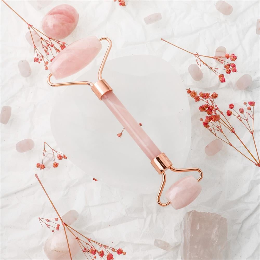 Pembe Kuvars Çift Taraflı Roller