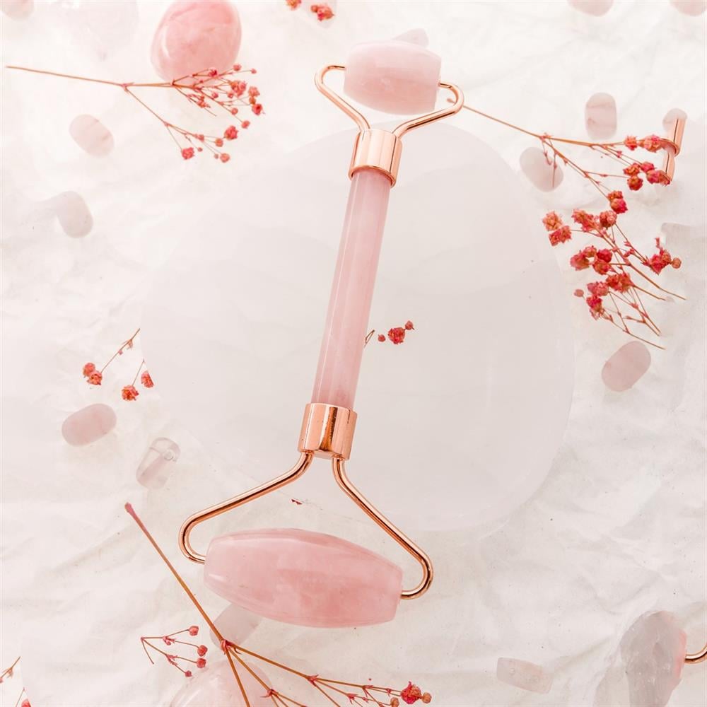 Pembe Kuvars Çift Taraflı Roller