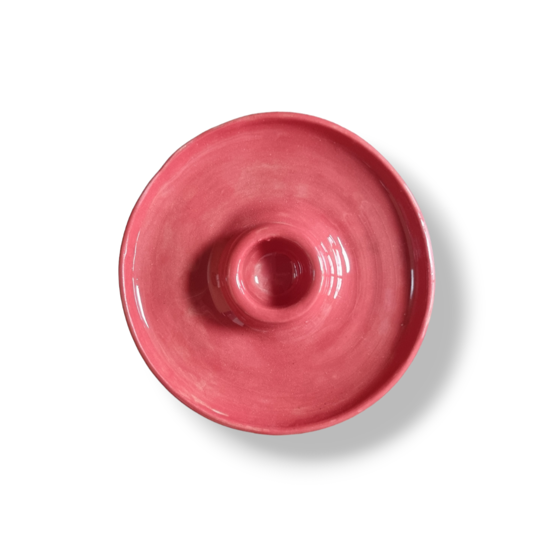 Seramik Palo Santo Tütsülük - Tabak Kırmızı