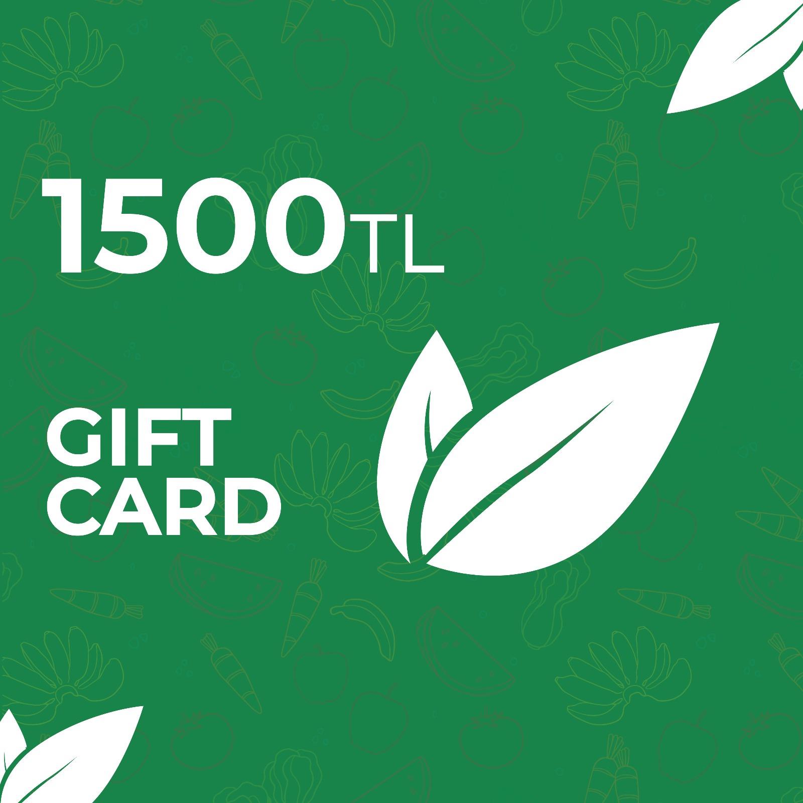 Vegan Bakkal Hediye Çeki 1500tl