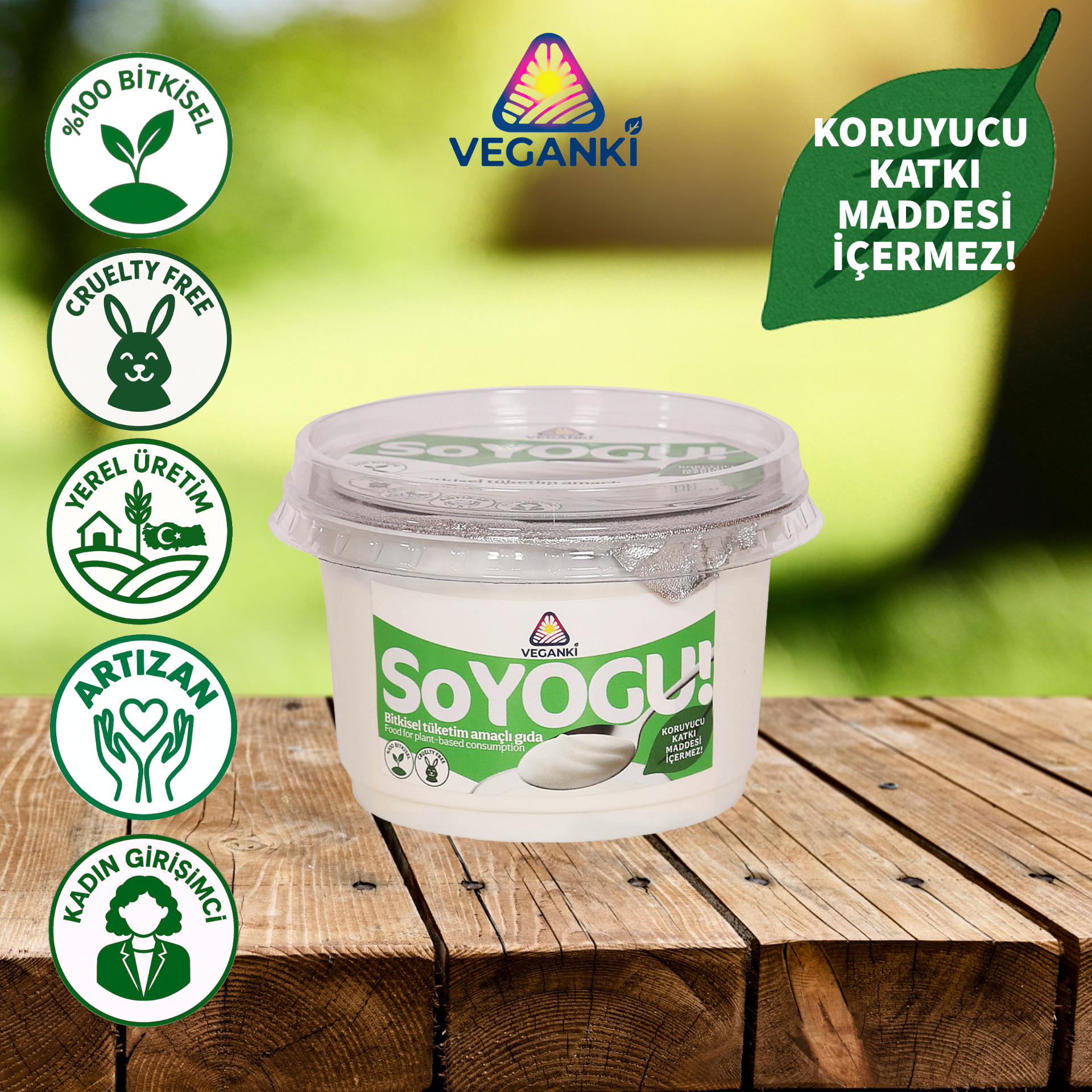 Veganki Soyogu Vegan Yoğurt 230gr