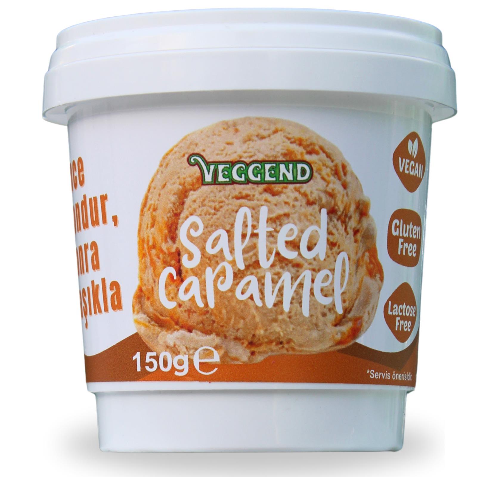 Veggend Salted Caramel Dondurulabilir Tatlı 135gr