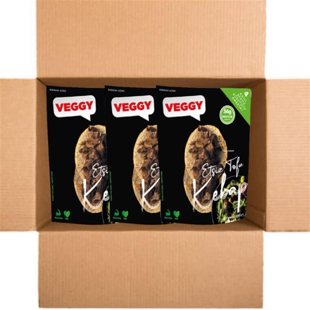 Veggy Etsiz Tofu Kebap 200gr x 12 Adet