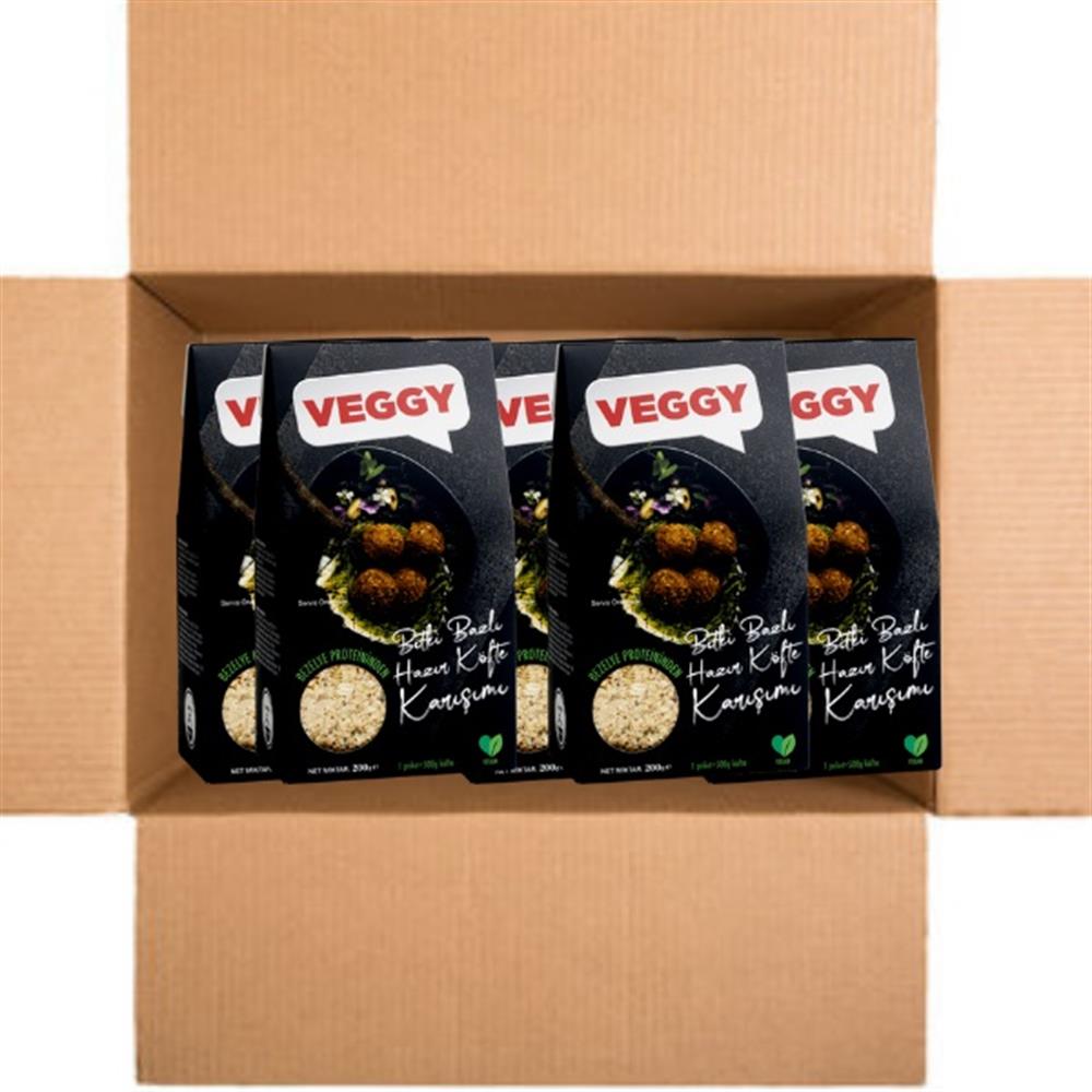 Veggy Vegan Köfte Karışımı 200gr x 8 Adet