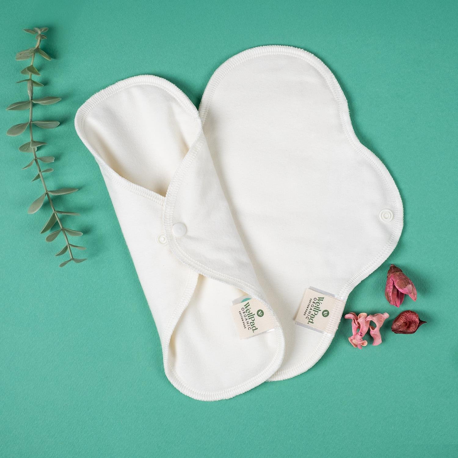 WellPad Organic Tekrar Kullanılabilir Hijyen ve İdrar Kaçırma Pedi - Normal 2'li