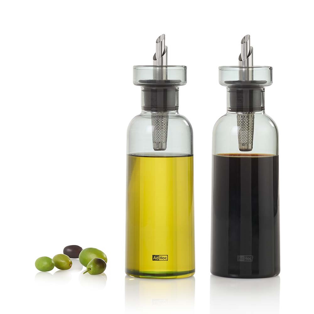 Adhoc AromaPour Yağdanlık ve Sirkelik Seti 300 ml GriAdHoc