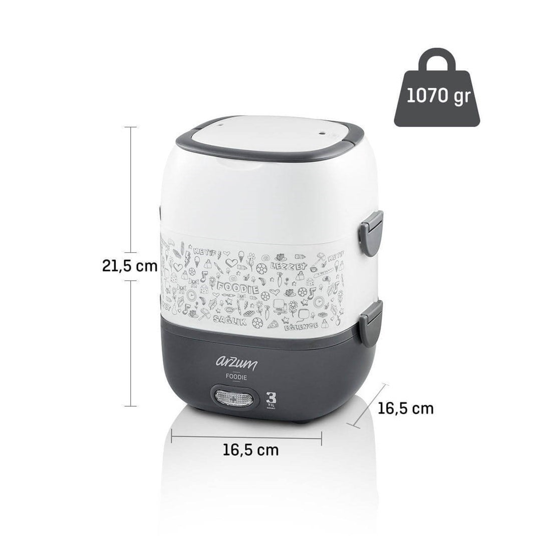 Arzum AR1073 Foodie Modern Sefer Tası BeyazArzum