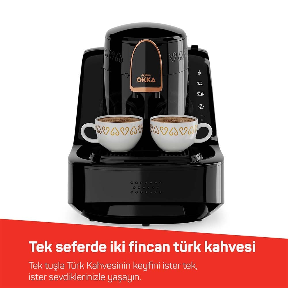 Arzum Okka 0040 Elite Türk Kahvesi Makinesi Bakır SiyahArzum