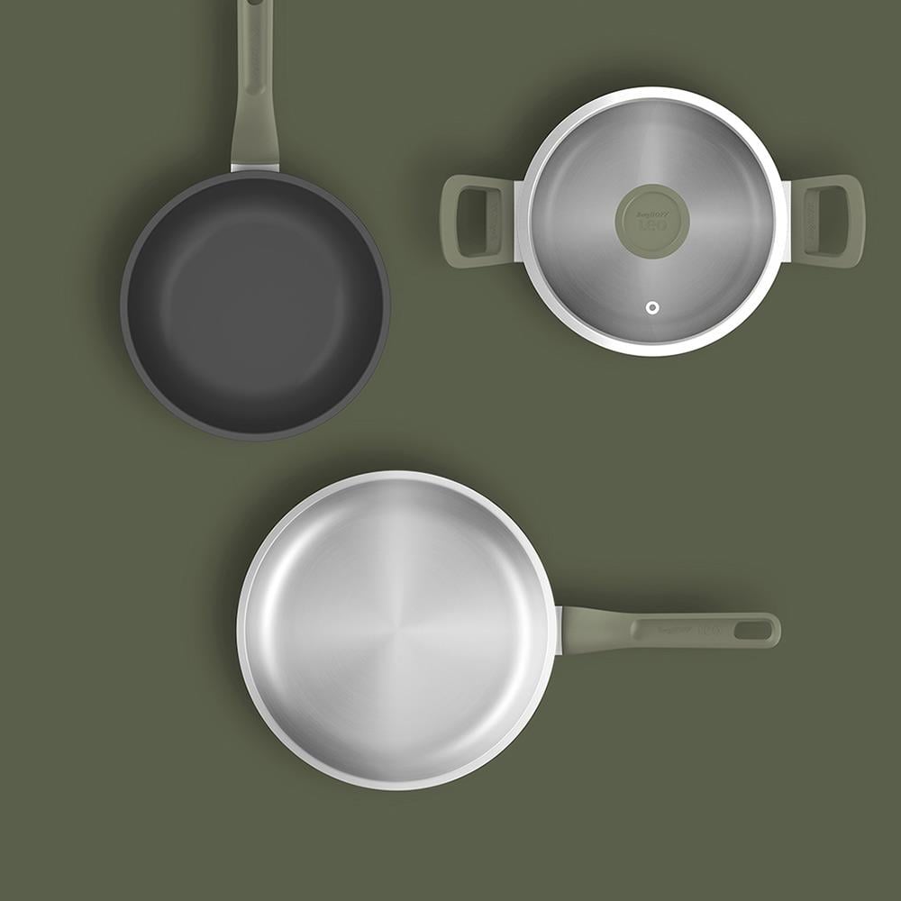 Berghoff Dina Bolt Paslanmaz Çelik Tencere Seti 5 ParçaBerghoff