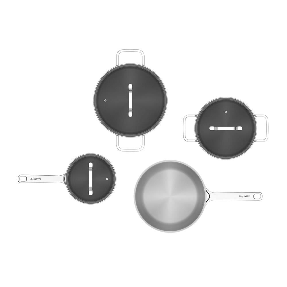 Berghoff Dina Helix Paslanmaz Çelik Tencere Seti 4 ParçaBerghoff