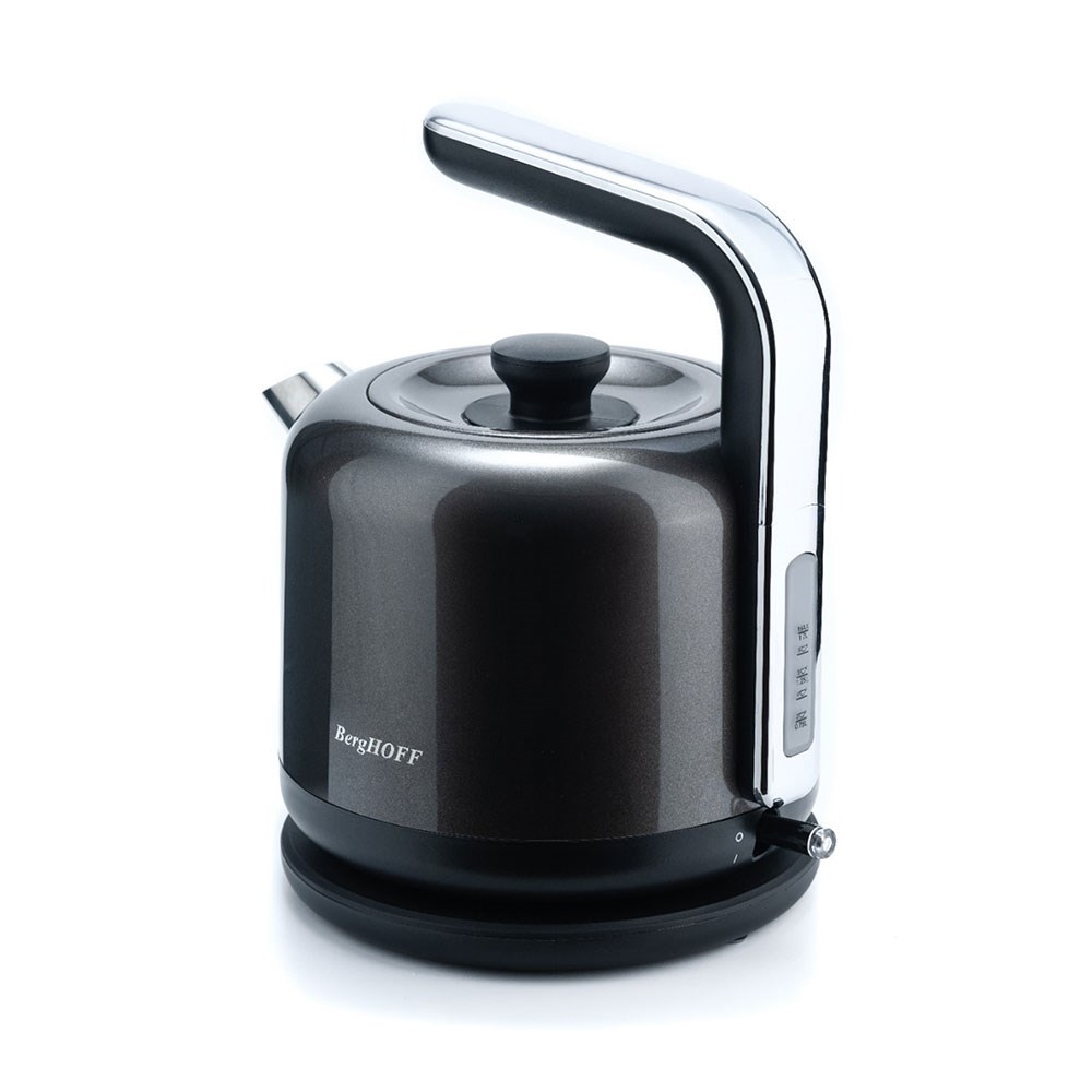 Berghoff Gem Metallic Kettle 1,7 L Koyu GriBerghoff