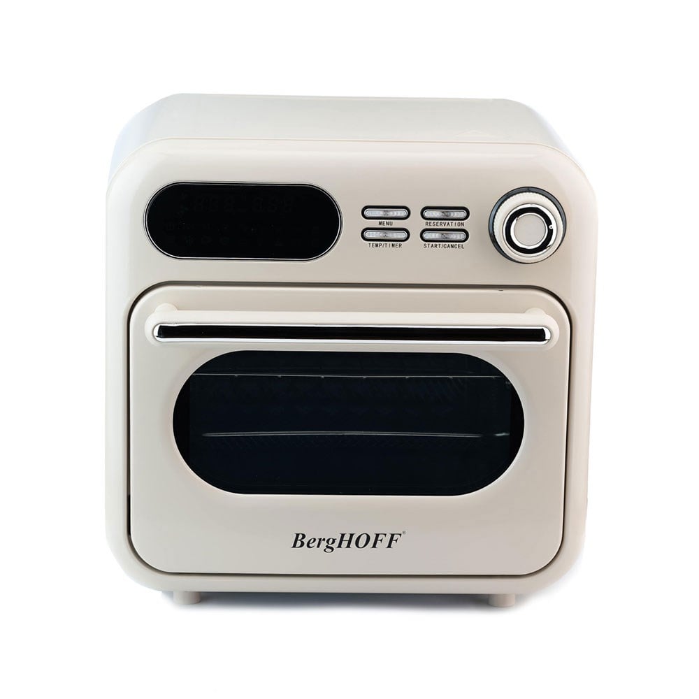 Berghoff Gem Retro Airfryer Özellikli Fırın 18 L Vanilya KremBerghoff